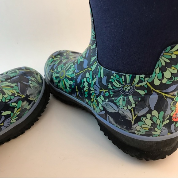 Bogs Mumsie Big Kid’s Navy Blue Boots - Picture 6 of 7